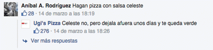 Ugi's Pizza y su peculiar estilo de atender al cliente