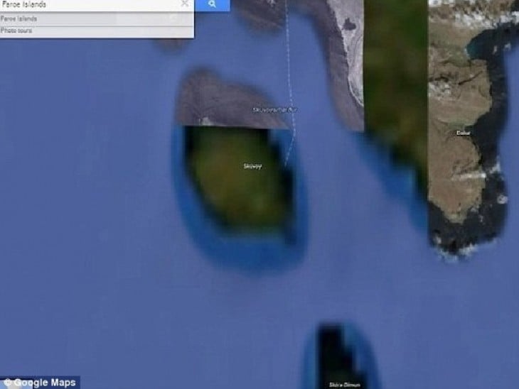 Imágenes censuradas de Google Earth