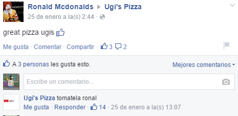 Ugi's Pizza y su peculiar estilo de atender al cliente