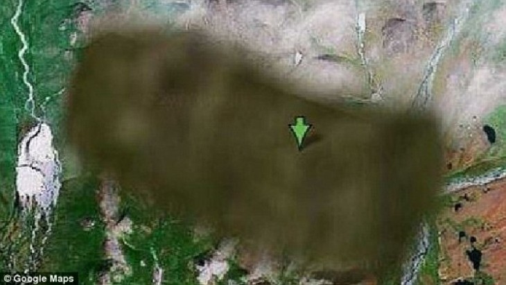 Imágenes censuradas de Google Earth