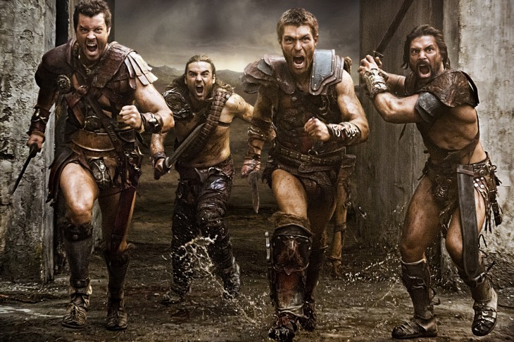 Escena de Spartacus