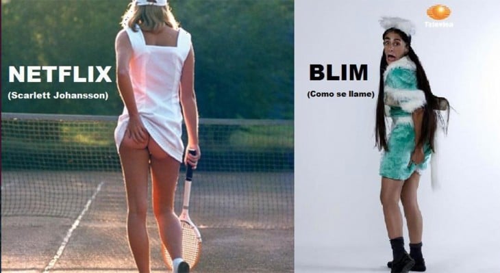 memes de Netflix vs. Blim