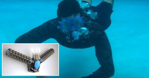Dispositivo para respirar bajo el agua recauda 830,000 dólares, ¡Pero la ciencia no lo acepta!