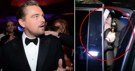 DiCaprio casi olvida su Oscar en un resturante; ¡Después de todo lo que tardó en ganárselo!