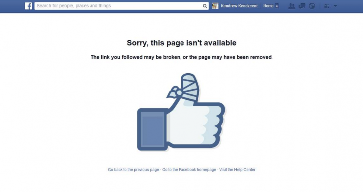 Facebook bloqueo