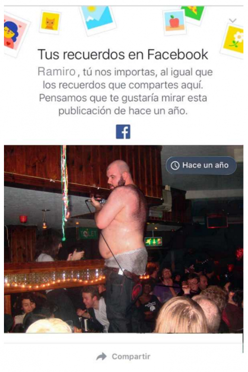 Facebook recuerdos