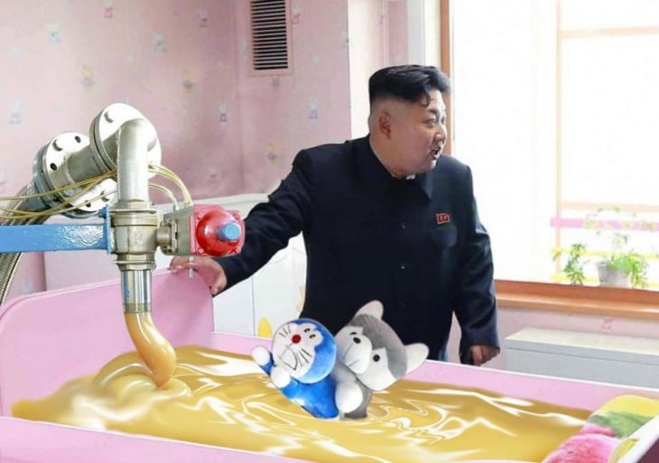 Kim Jong-Un desata Batalla de Photoshop