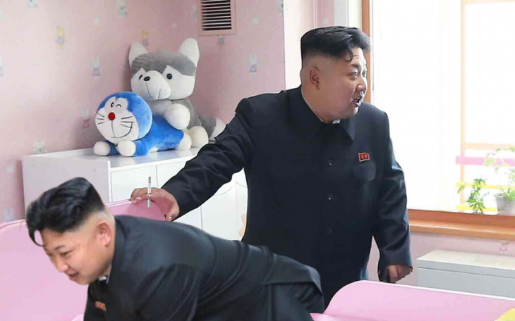 Kim Jong-Un desata Batalla de Photoshop