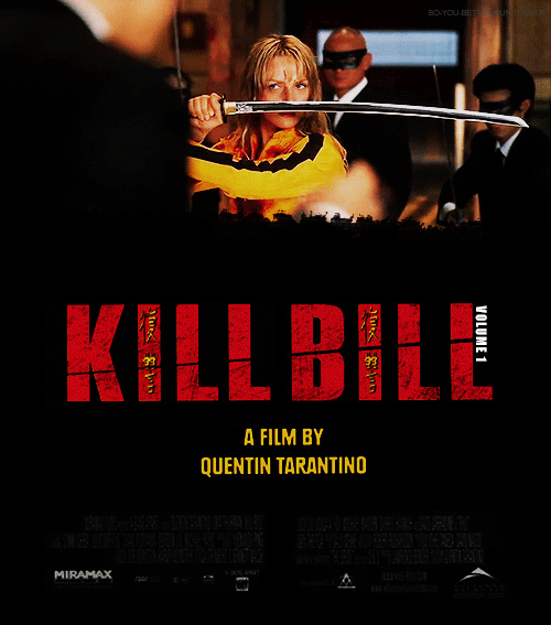 Cartel de Kill Bill