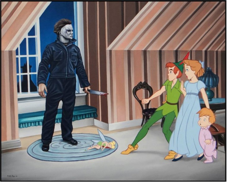 Villanos de terror en películas de Disney