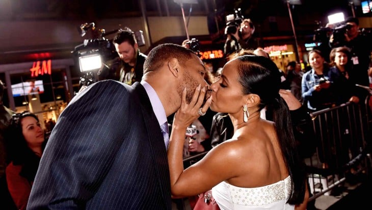 Will Smith con su esposa Jada