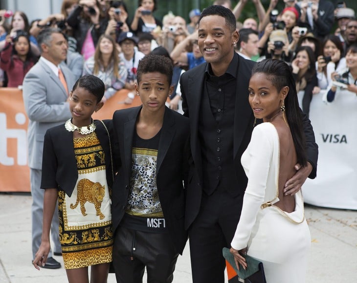 Will Smith con su esposa Jada