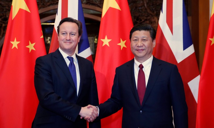 Xi Jinping David Cameron