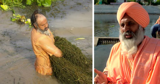 Conoce a Sant Balbir, el hombre que limpió un río entero con sus manos