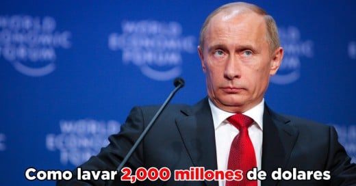 Lavado de dinero por 2,000 millones de dólares ‘apunta’ a Putin; ¡Él acusa a la CIA!