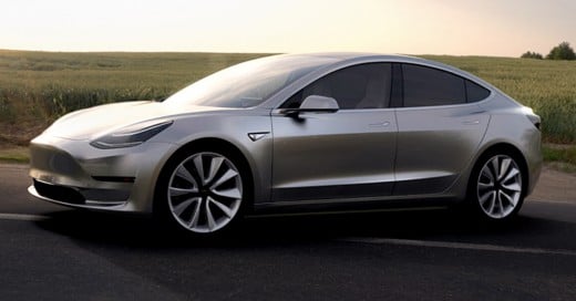 El Tesla Model 3 es un éxito: ¡14 mil millones de dólares en una semana y 325 mil pedidos!