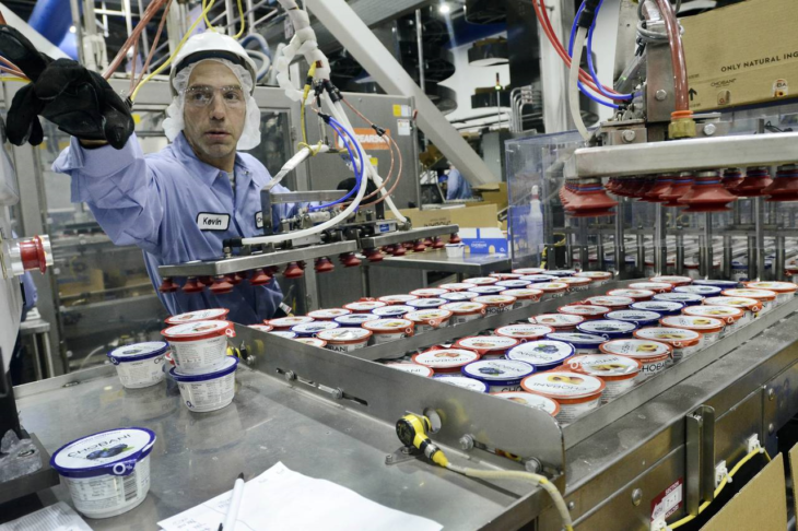 Trabajador en Chobani