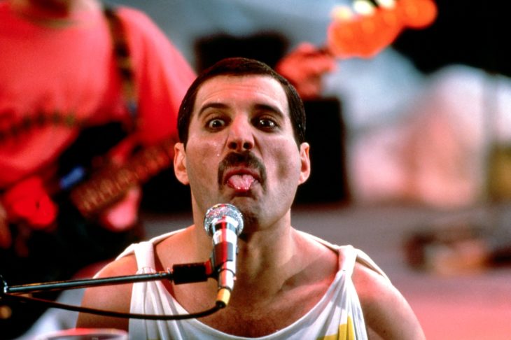 Freddie Mercury en concierto