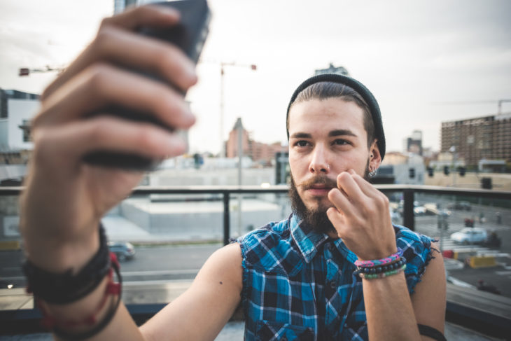 selfie hombre