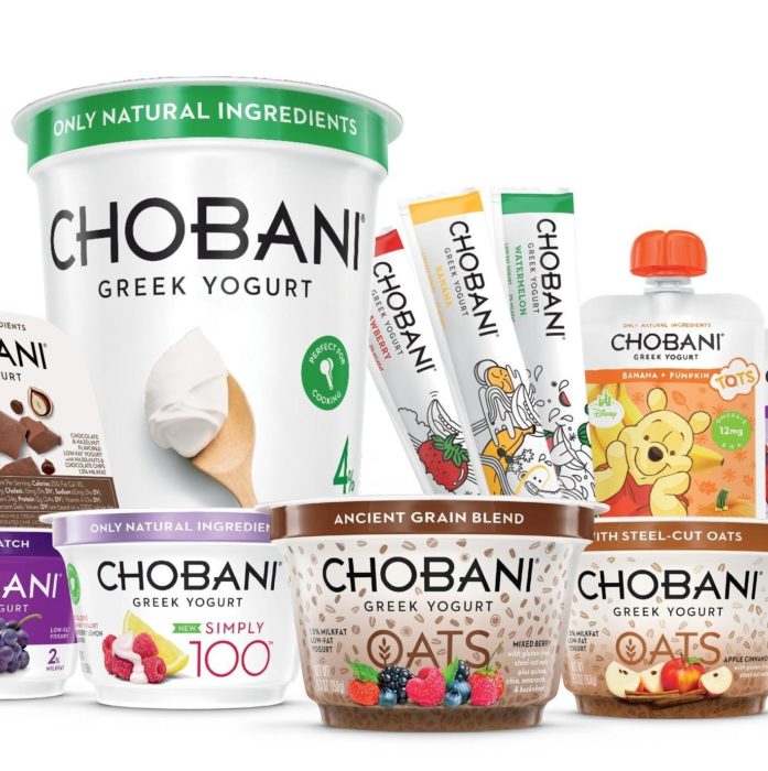 Variedad de productos Chobani