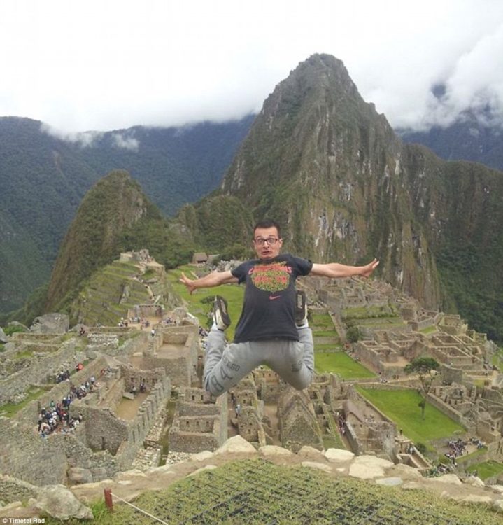 Timotei Rad en machu picchu