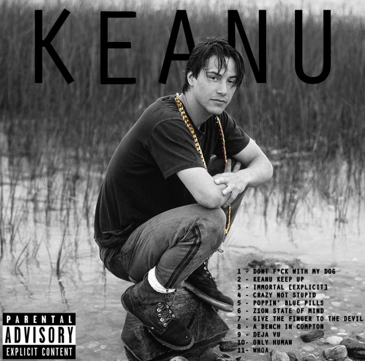 photoshop keanu cd cover