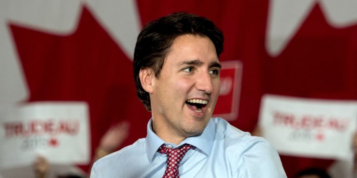 Justin Trudeau, primer ministro de Canadá