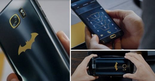 Samsung lanza su Galaxy S7 Edge Injustice Edition, ¡el móvil oficial de Batman!