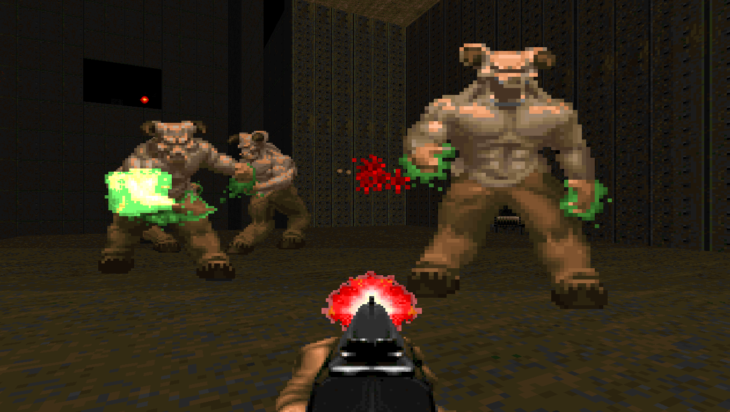 Doom antes Hell Knights