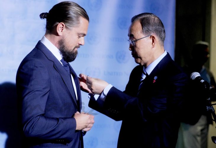 leonardo dicaprio onu