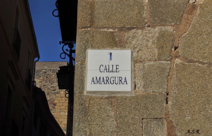 Calle Amargura en España