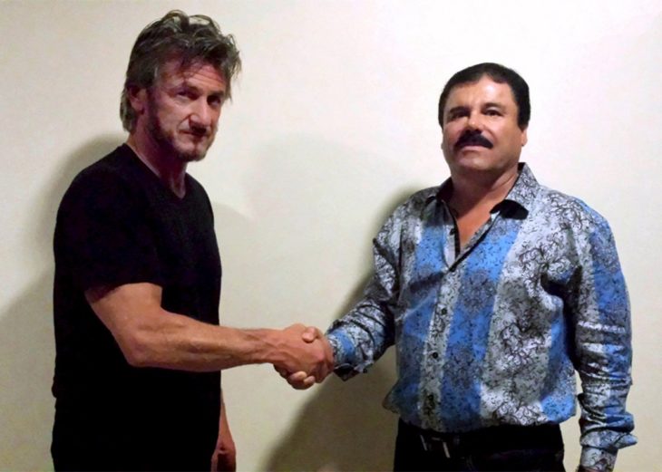 El Chapo Guzmán con Sean Penn