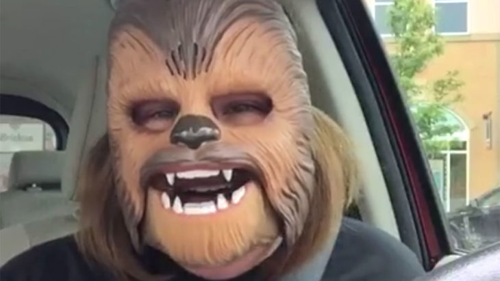 Chewbacca Feliz, la más popular en Facebook