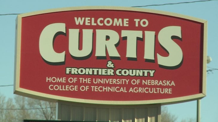 Entrada a Curtis, Nebraska