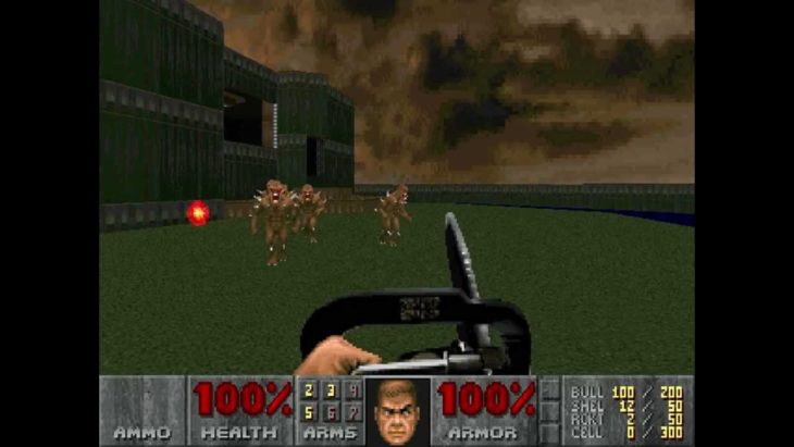 Doom antes motosierra