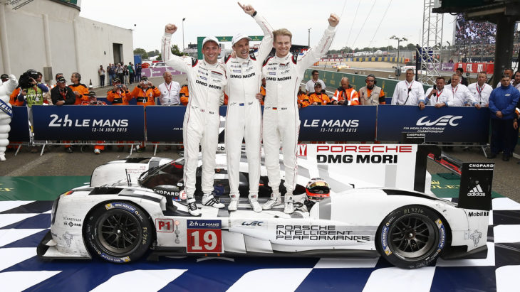 Porsche ganador en Le Mans 2015