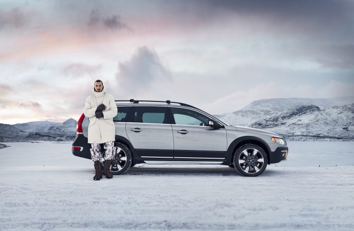 zlatan en volvo