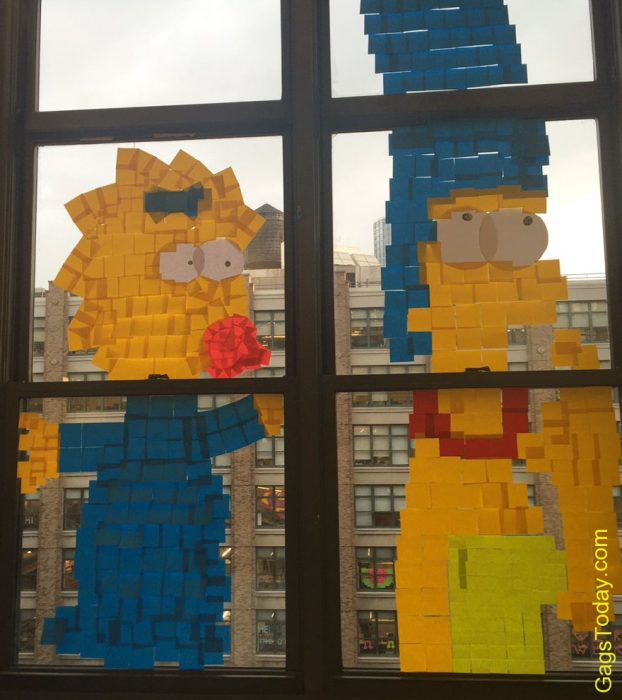 Guerra de Post-It entre oficinas