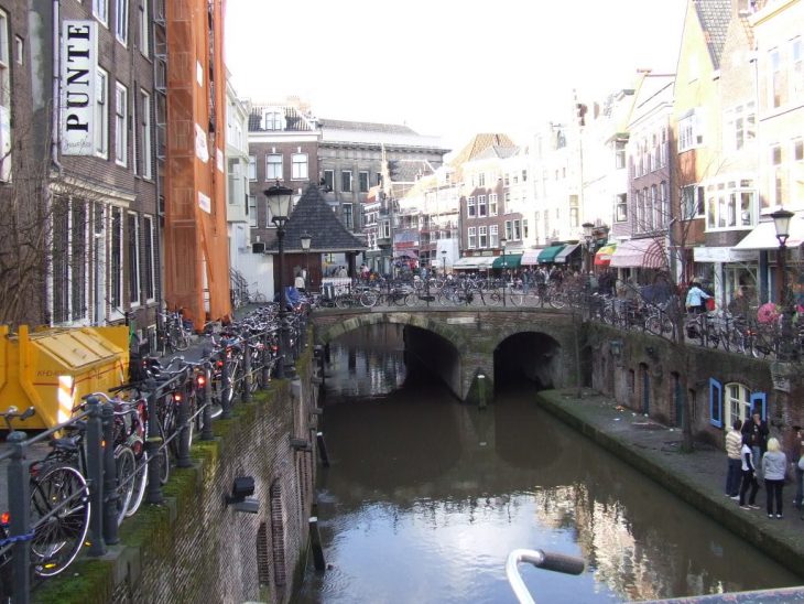 Utrecht, Holanda, lleno de bicicletas