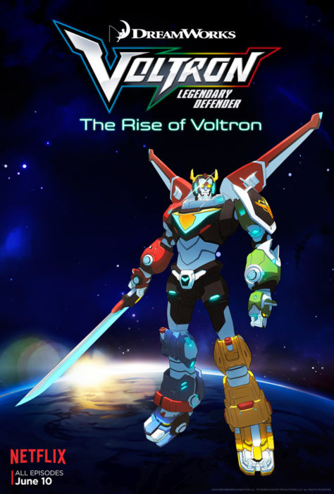 caricatura voltron netflix