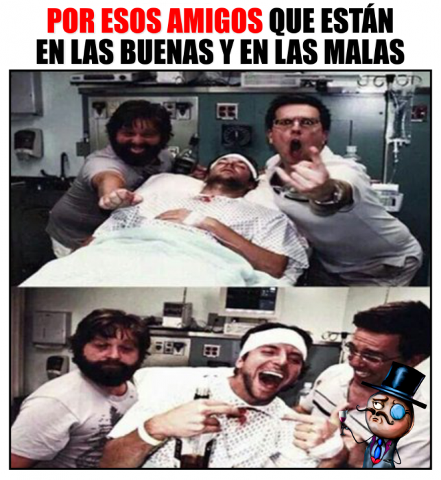 meme la guia del varón, hangover