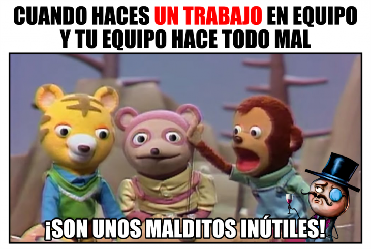 meme la guia del varón, monos