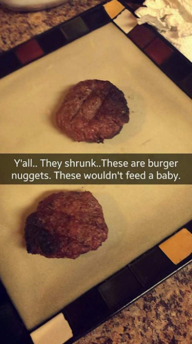 hamburguesas quemadas
