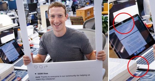 Esta imagen revela que Mark Zuckerberg cubre la webcam de su Mac con cinta adhesiva ¿Por qué?