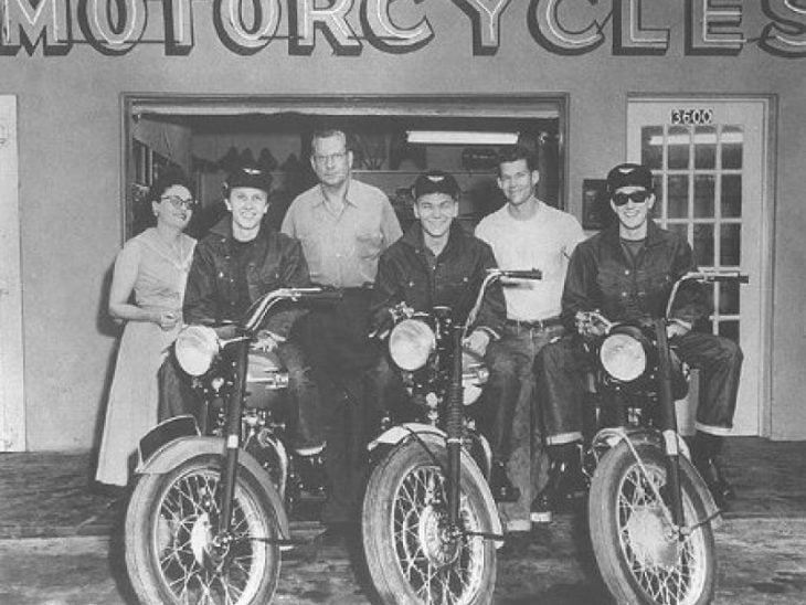 buddy holly en moto