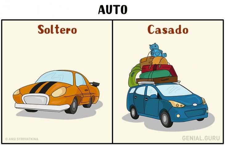 Diferencias entre el soltero y el casado