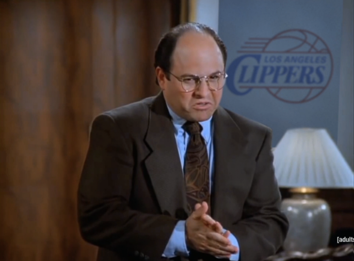 George Costanza en Seinfeld