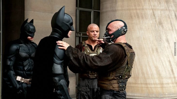 Christian Bale y Tom Hardy - The Dark Knight Rises