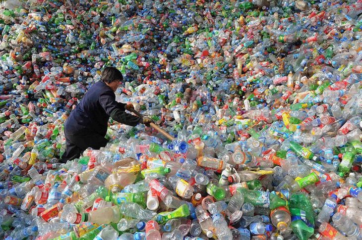 botellas de plastico para reciclar