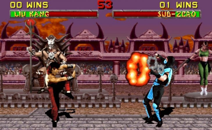 Escena de Mortal Kombat